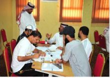 انعقاد دورة تدريبية لمعلمي التربية البدنية بإبتدائية ابن خزيمة 