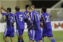 الهلال ينذر الفرق في دوري زين بسانتوس البرازيلي ( صور) 