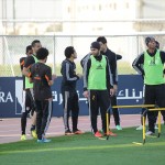النصر يجدد عقد اللاعب «هوساوي» ، بحضور كحيلان ونائبة المشيقح‎
