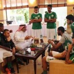 النهضة يعاود تدريباته استعدادا لمواجهة الرائد