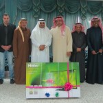 رئيس شركة ركاء ،يخطف هداف الشعلة لدعم الحزم