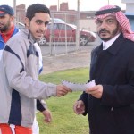 شبابي في المقصورة الرئيسية لإستاد أزادي طهران‎
