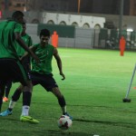 (بالصور) مباراة نادي النصر وأكاديمية آرتس فوتبول بالخرج‎