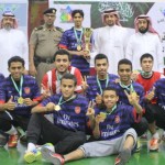 الامير سعد بن تركي وشخصيات عديدة ترعى بطولة الامير الراحل فيصل بن فهد‎