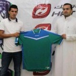 القحطاني يوقع لمصلحة هجر ويمثله في دوري عبداللطيف جميل