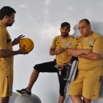نجوم العالم لكرة اليد في مواجهة المنتخب المصري بحضور الخليوي