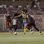 (بالصور) الوحدة يخسر مباراته الودية بجدة امام الاتحاد .. ورئيس النادي يوقع اتفاقية توأمة وشراكة مع الاتحاد