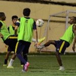 الأهلي يجري مرانه الرئيسي تحضيراً للهلال‎