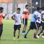 الأهلي يواصل تحضيراته للخليج بالتركيز على الكرات العرضية
