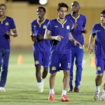 الوحدة يواصل تدريباته