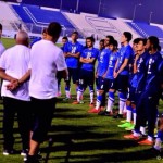 التعاون يواصل تمارينه ورئيس النادي يجتمع باللاعبين