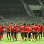 الأهلي يختتم تحضيراته لمباراة العروبة بمران ترفيهي