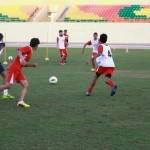 ناشئين الشباب يواصل تحضيراته