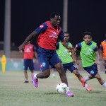 الأهلي يجري مرانه الرئيسي تحضيراً للرائد .. وجروس يركز على الكرات الثابتة