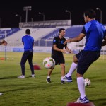الصقور يستعد للحمادة , ويبرم عدة عقود
