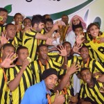 جماهير هلالية تستقبل بعثة نادي الهلال السعودي في مطار سيدني‎