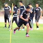 الوحدة يواصل تدريباته