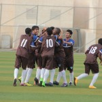 النصر يواصل تدريباتة اليومية على فترتين واحتفالية بإنتهاء ايقاف أحمد عباس‎