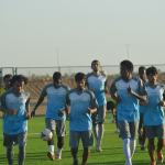الاخضر و العنابي في افتتاح الخليجي .. حبايب‎