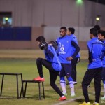 الهلال يؤدي تدريبات لياقية وبدنية بمشاركة القحطاني