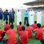 ناشئو الوحدة يستعدوا لملاقاة ضيفهم الأهلي