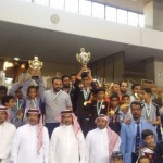 مشعل بن ماجد يتوج أبطال سباق الوفاء للشهداء في جدة‎