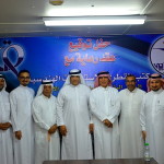 مدير نادي الحي بمتوسطة الإمام محمد بن عبد الوهاب بالدلم يستقبل الحاصلين على الحزام الأسود