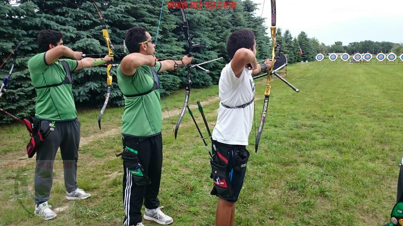 جانب من مشاركة المنتخب السعودي للسهام