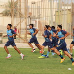 الوحدة يواصل تدريباته