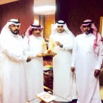 رئيس نادي الشرق يزور عضو شرف النادي الشيخ فيصل الشهيل‎