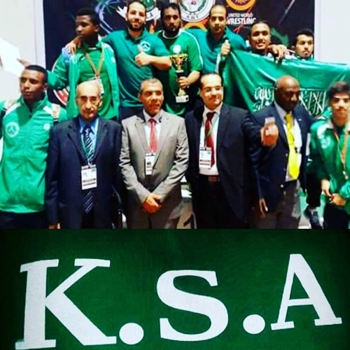 المنتخب السعودي للمصارعة