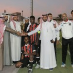 شباب الحزم أبطالاً لدوري مكتب الرس ..‎