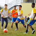 الفتح يواصل تدريباته