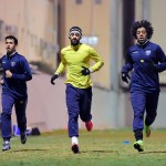 النصر يواصل تدريباته على فترتين صباحية ومسائية‎
