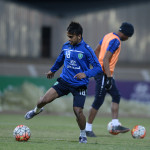 النصر يواصل تدريباته وإصابة عوض خميس كدمة‎