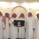 قاعدة الملك فهد الجوية تكرم لاعبي اليد لتميزهم مع المنتخب