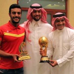 نجوم النصر يزورون غالب‎