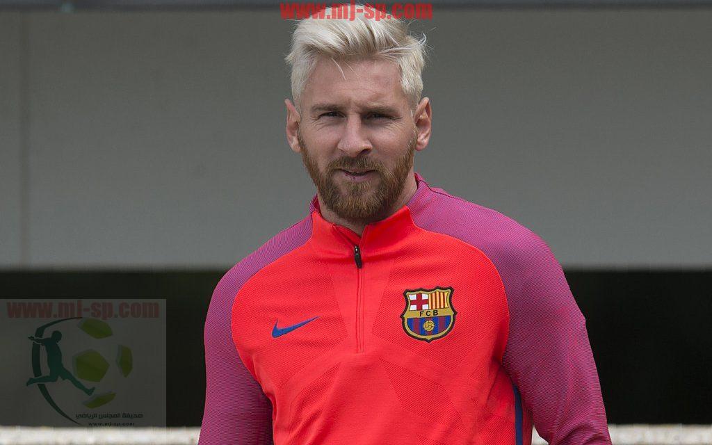 نجم نادي برشلونة الأسباني الأرجنتيني ليونيل ميسي