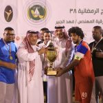 بحضور ” الهاشم ” افتتاح #دورة_مواهب_القارة بنادي القارة بمشاركة 16 فريق