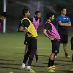 #النصر يواصل تدريباته بتمرين لياقة و تدريب تكتيكي يعتمد على التمرير والتسديد