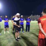بالصور.. #الخليج يجري تدريبه اللياقي على ساحل العاصمة #تونس