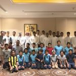 ​إداري ناشئين #الاتحاد يحتفل ببعثة ناشئين #الوحدة وناشئو الوحدة يتخمون شباك #الفتح بالأربعة