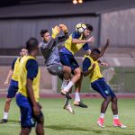 بالصور.. #الأخضر يُكثّف التمارين التكتيكية والسهلاوي يشارك في التدريبات الجماعية