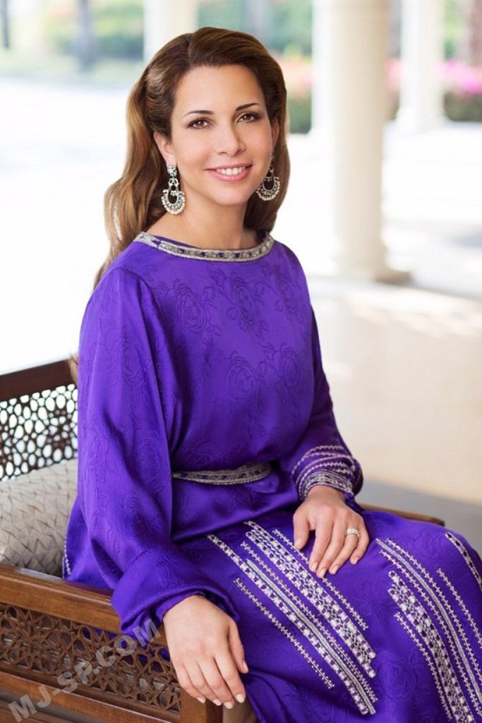 الصورة الرسمية لسمو الأميرة هيا بنت الحسين