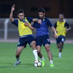 #الخليج يجري تدريبه الرئيسي لمواجهة #العروبة ويغادر لـ #الجوف