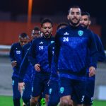 بالصور.. “ #هجر” يُدشّن أولى تدريباته على ملعب النادي الجديد