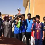 اختتام #بطولة_شهداء_الواجب بثانوية أسامة بن زيد بـ #تبوك