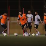 بالصور.. إدارة #هجر تتابع استعدادات الفريق لـ #جدة