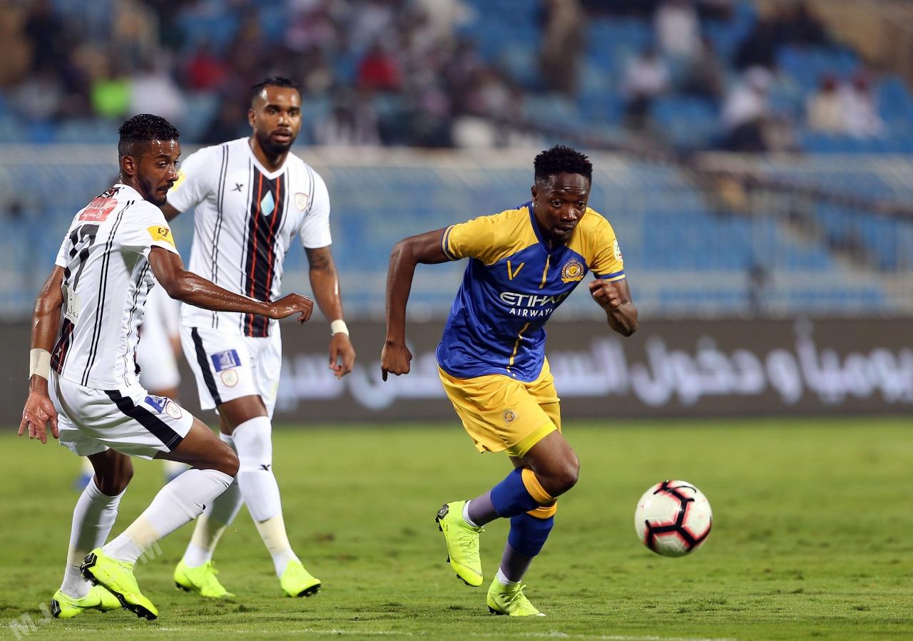 جانب من مواجهة الفريقين في الدور الأول