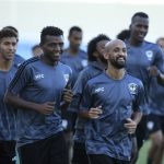جانب من الاتحاد العربي للصحافة يزور نادي #الهلال